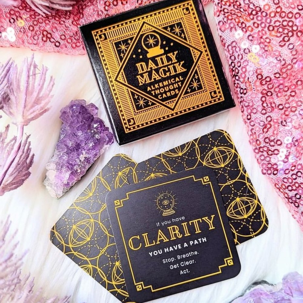 ✨ NWT: Daily Magik Alkemical Thought Cards Goddess Provisions ✨